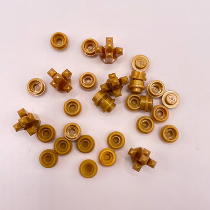 LEGO Gold Treasure and Crystals, 30 Pieces