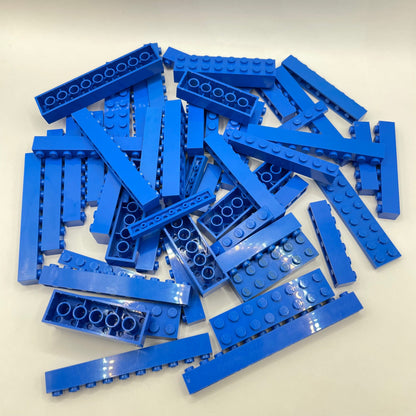 LEGO Blue, Long Bricks, Approx. 160g