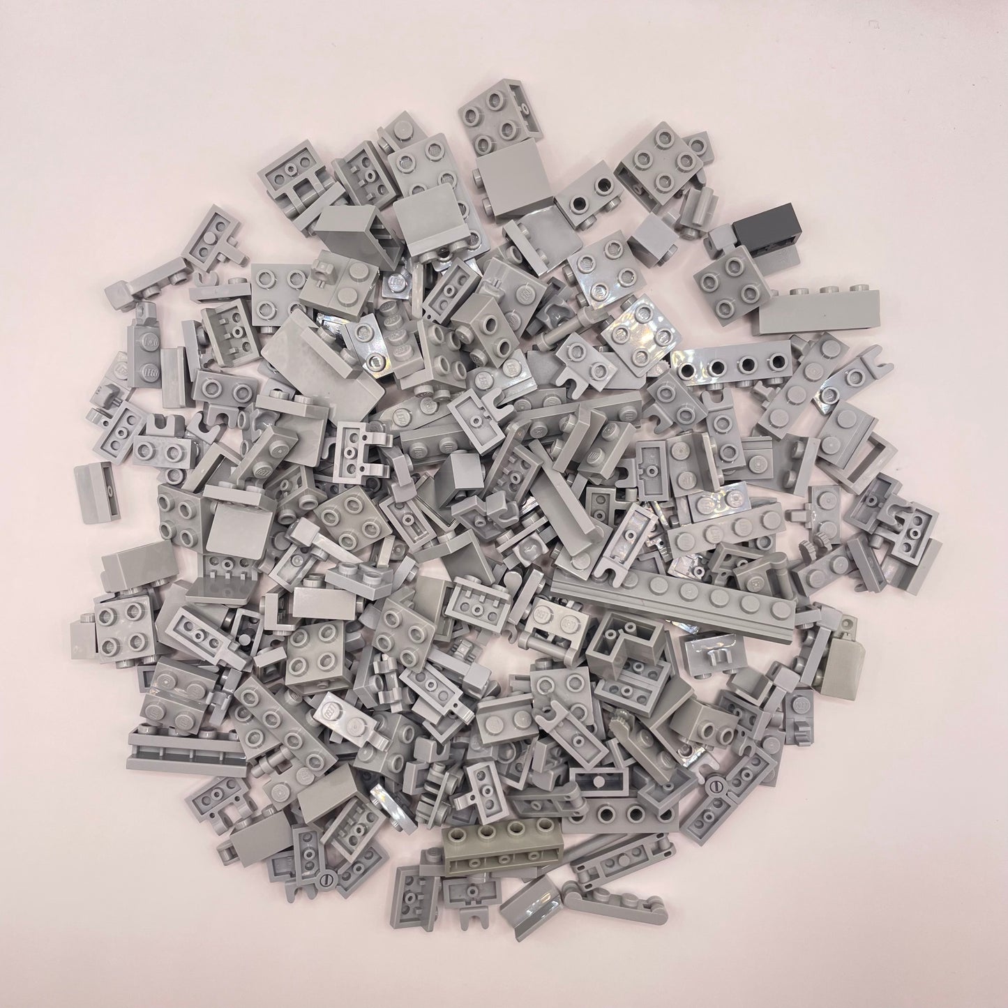 LEGO  Mixed SNOT, Light Bluish Grey, Approx. 150g
