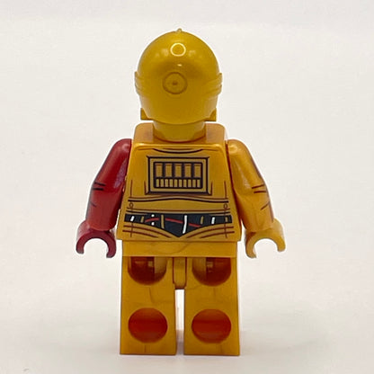 LEGO C-3PO - Dark Red Arm, Star Wars, Minifigure (sw0653)