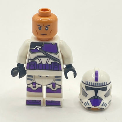LEGO Clone Trooper, 187th Legion (Phase 2) - Nougat Head, Star Wars Minifigure (sw1207)