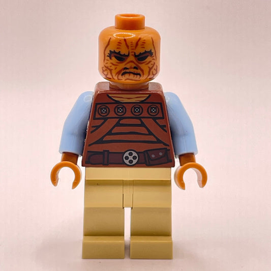 LEGO Weequay Skiff Guard (Pagetti Rook), Star Wars, Minifigure (sw0487)