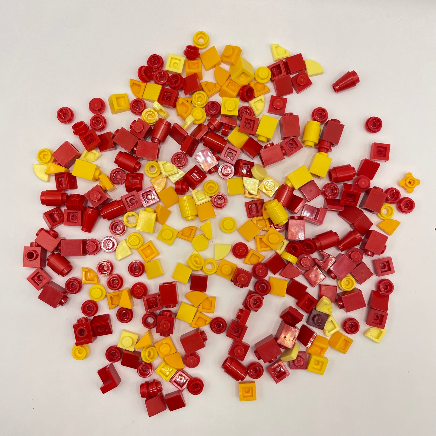 LEGO Greebling, 1x1, Sunset, Approx. 50g