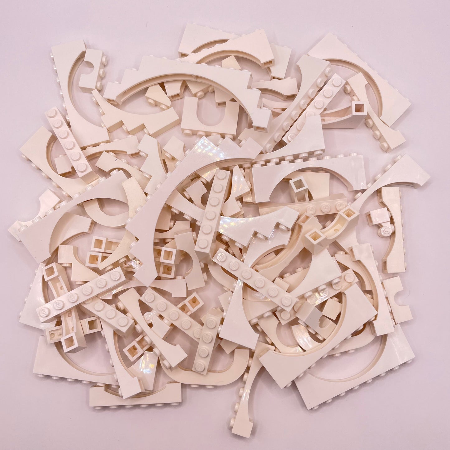 LEGO White, Arches, Approx. 170g