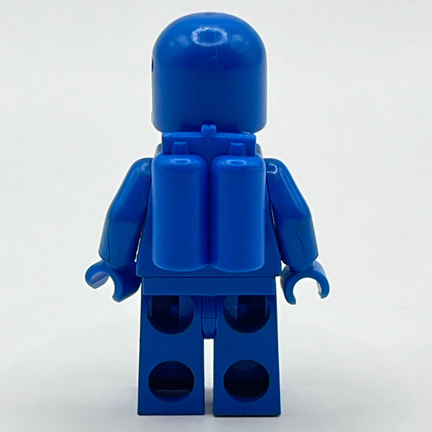 LEGO Classic Space - Blue, Minifigure (sp004) - Excellent Print, Cracked Arms