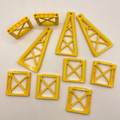 LEGO Girders, Yellow, Building, 10 Pieces