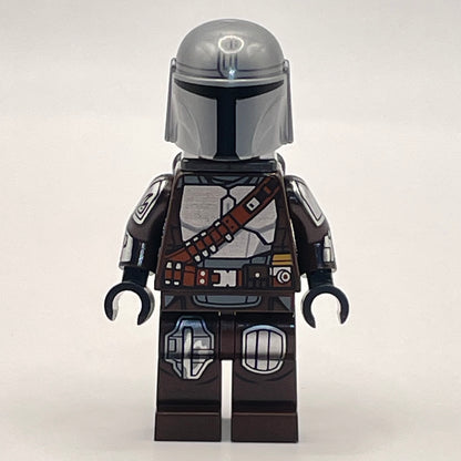 LEGO Din Djarin, Silver Beskar Armor, Star Wars, Minifigure (sw1212)