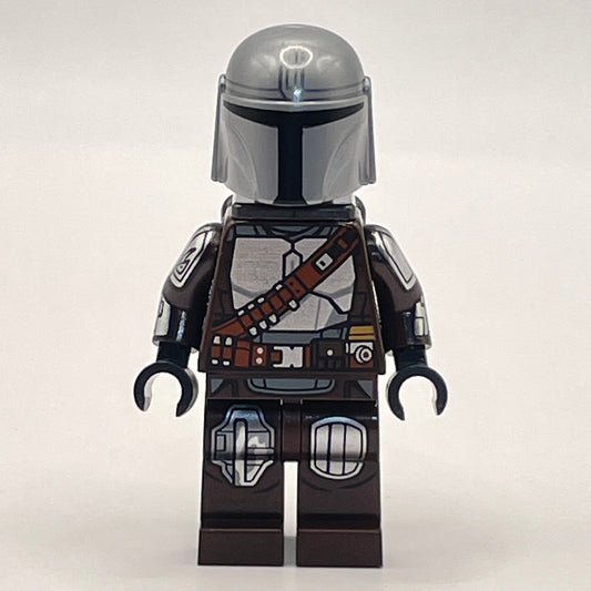 LEGO Din Djarin, Silver Beskar Armor, Star Wars, Minifigure (sw1212)