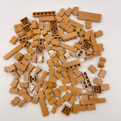 LEGO Bricks, Medium Nougat, Approx. 125g