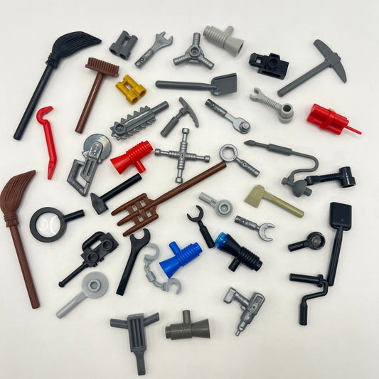 LEGO Minifigure Tools, 1 of Each, 42 pieces