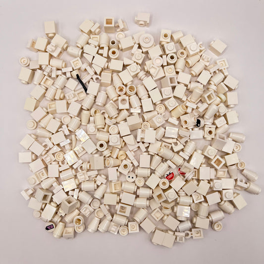 LEGO Greebling, White, 90g