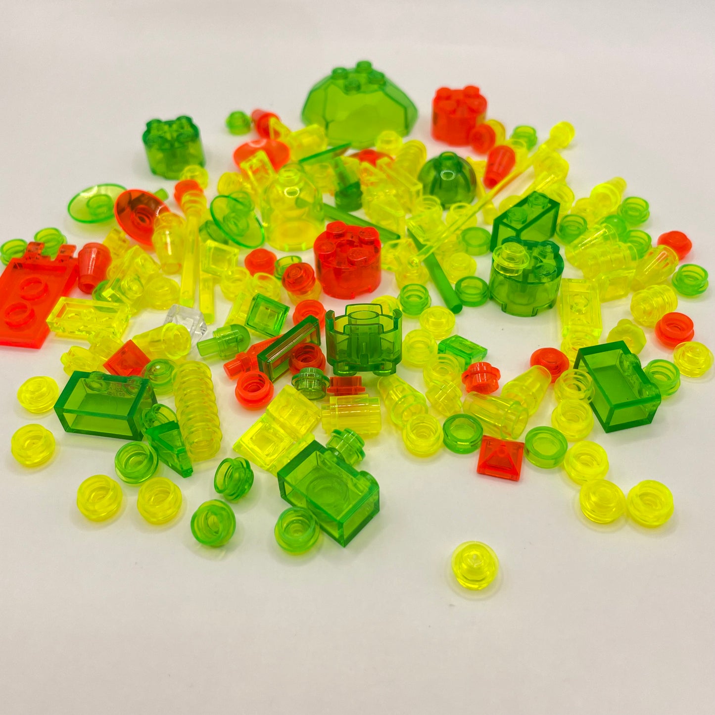 LEGO Transparent Mixed Neon, Approx. 40g