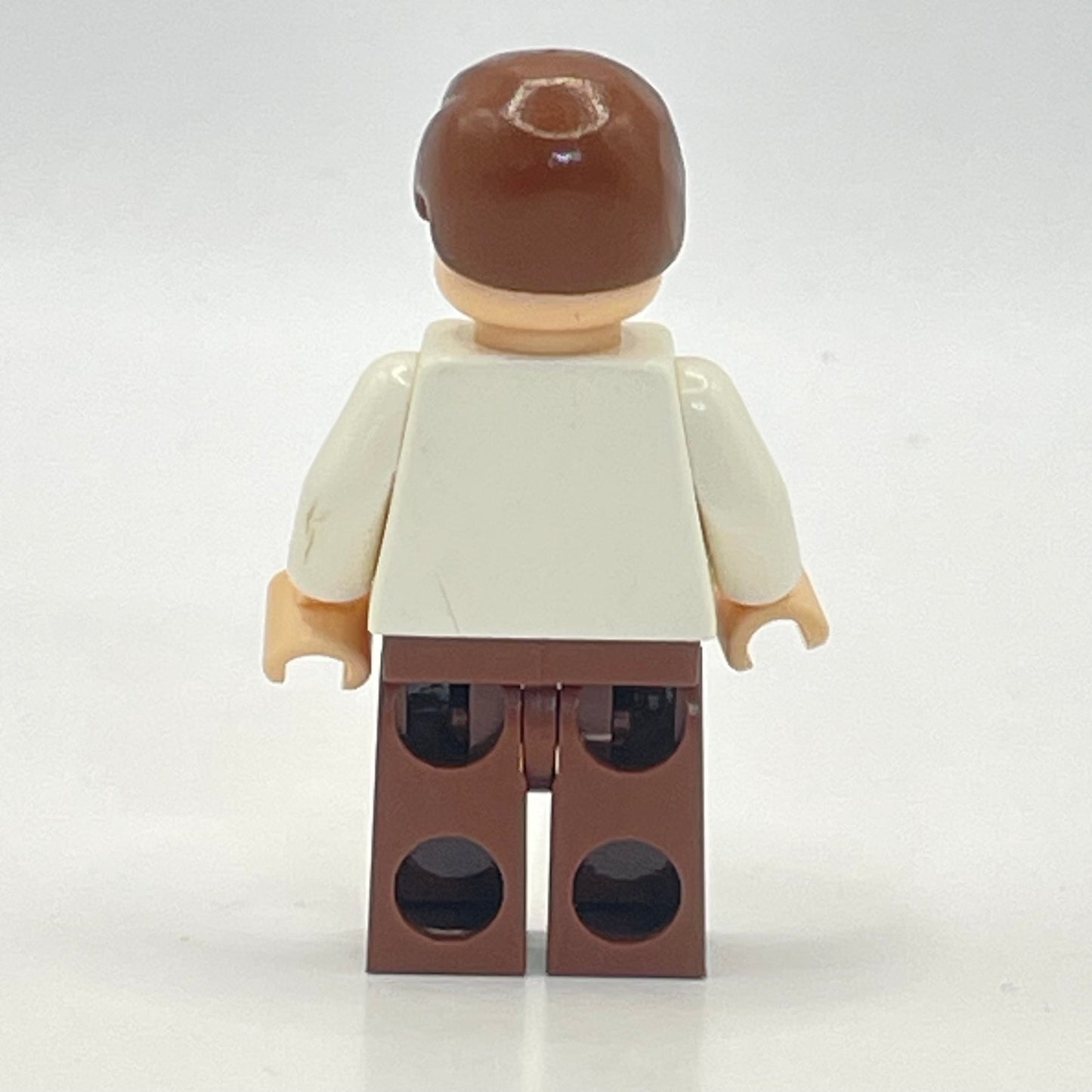 LEGO Han Solo White Shirt, No Wrinkles, Star Wars, Minifigure (sw0084) Wrong Head