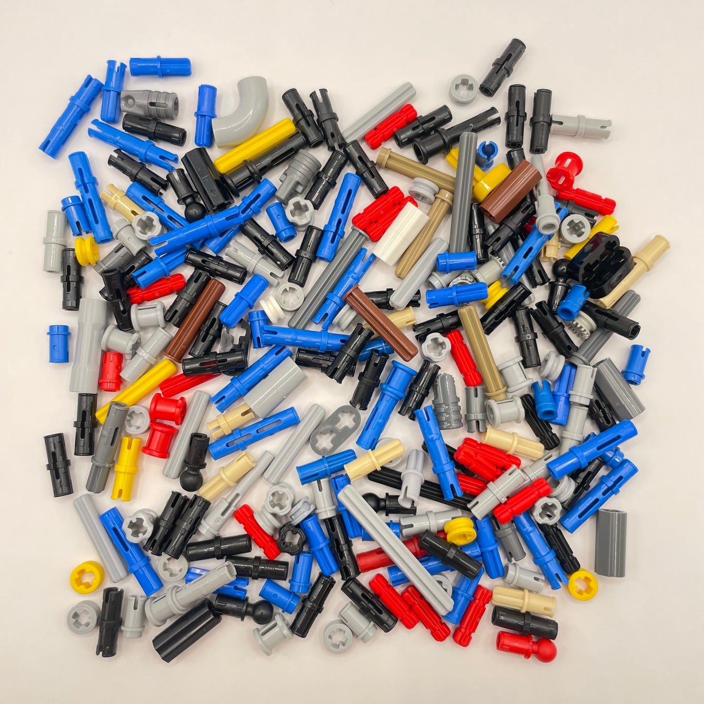 LEGO Pins and Axles, Mixed Colours, Technic, Approx. 50g