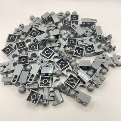 LEGO Bionicle Joints, Dark Bluish Grey, Approx. 100g