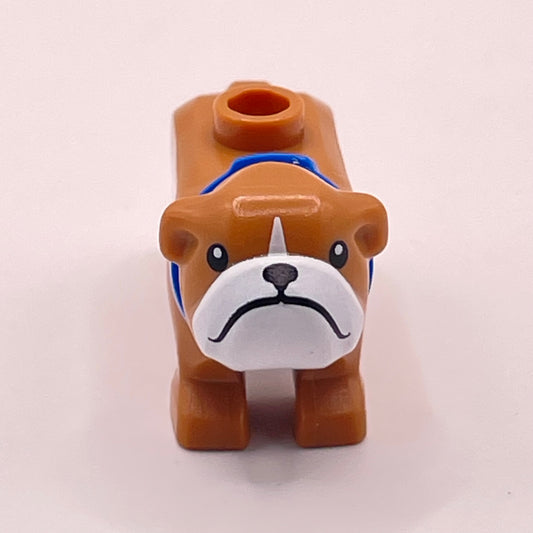 LEGO Bulldog, Medium Nougat, 1 Piece