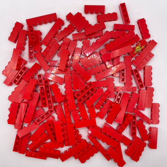 LEGO Medium Bricks, Red, Approx. 210g