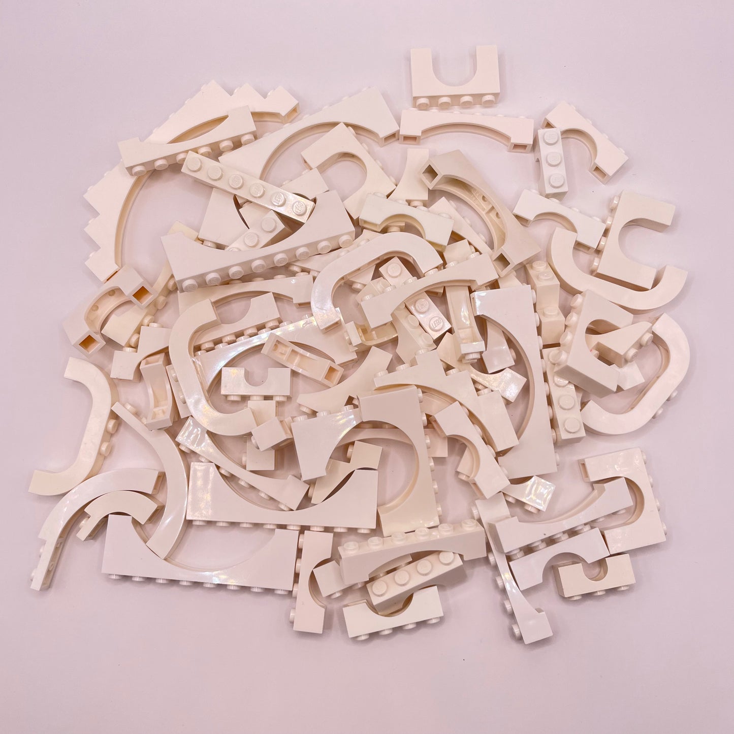 LEGO White, Arches, Approx. 130g