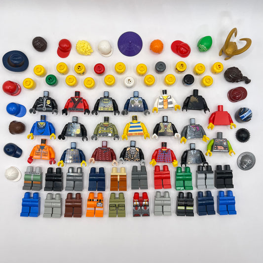 LEGO Build a Minifigure, Mix and Match City Figures, Set of 20