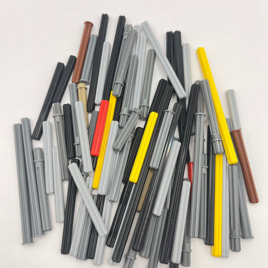 LEGO Technic, Long Axles, Mixed Colours, Approx. 65g
