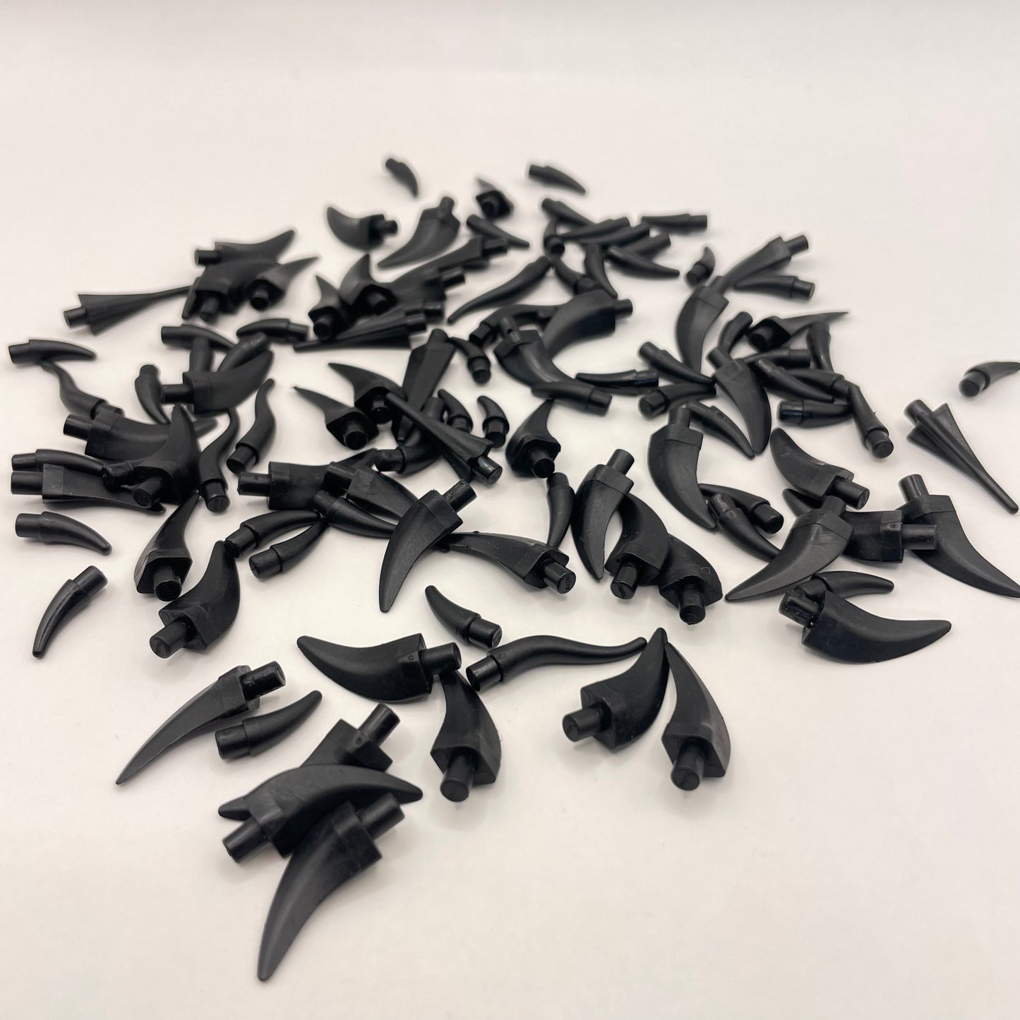 LEGO Horns and Spikes, Black, 120 Pieces