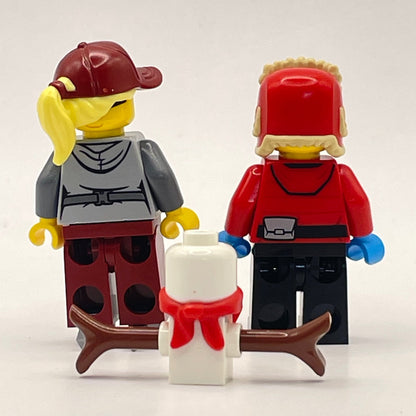 LEGO Winter Couple, Snowman, Holidays, Minifigure (Pack of 3)