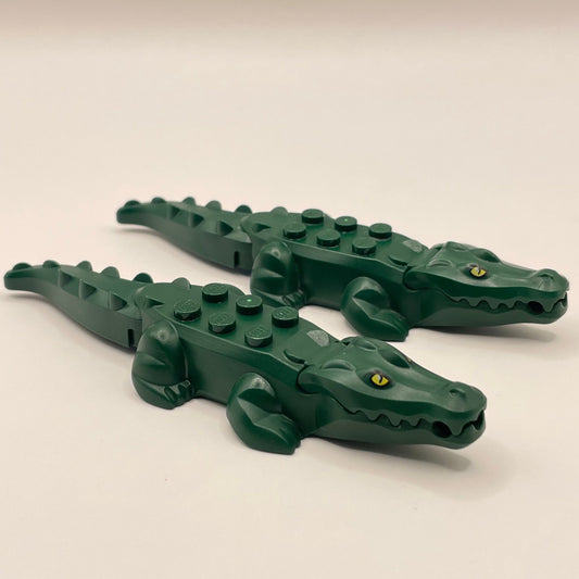 LEGO Crocodiles, Yellow Eye, 2 Pieces