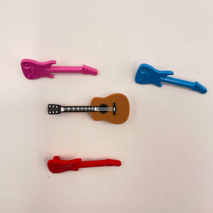 LEGO Mixed Guitars, Minifigure Accessories, 4 Pieces