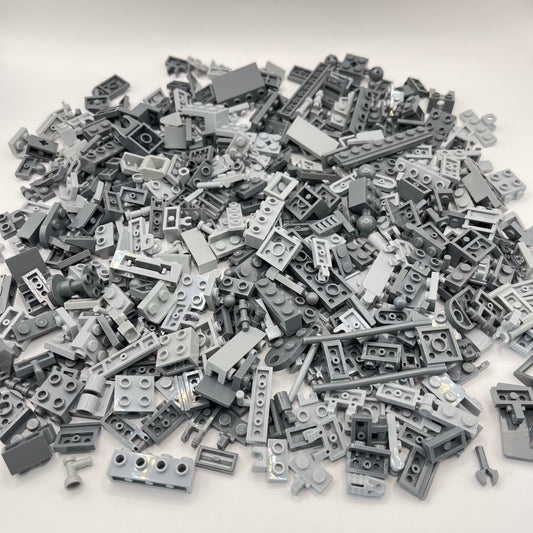 LEGO Mixed Grey, SNOT and Vehicle, Approx. 250g