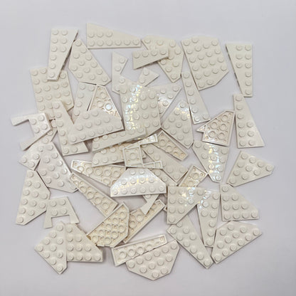 LEGO Wings, Small, Plates, White, Approx. 75g
