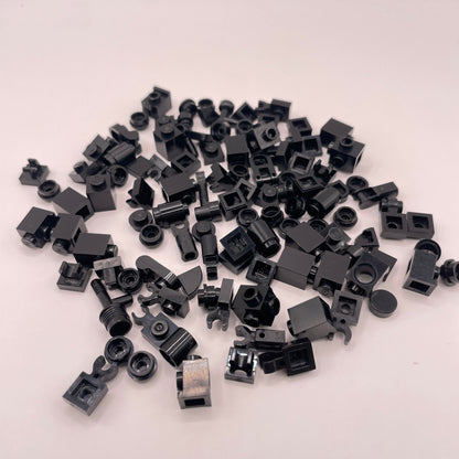 LEGO Greebling, Black, 100 pieces