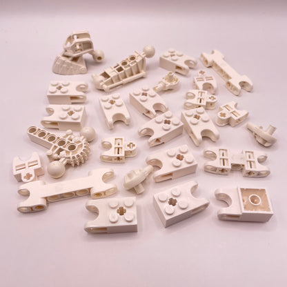 LEGO Bionicle, Connections, White, Approx. 50g