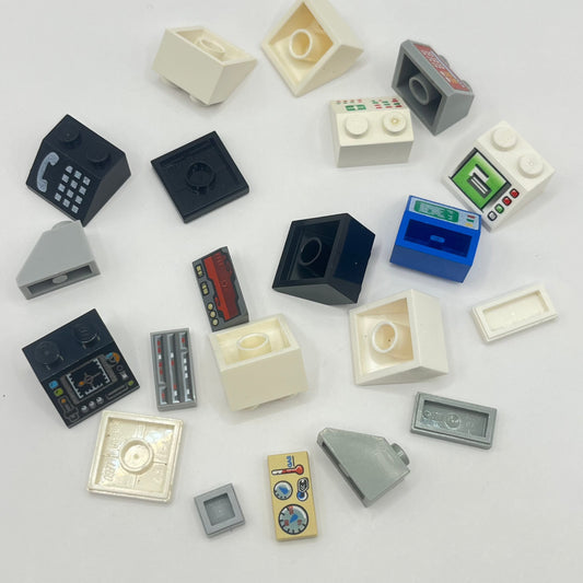 LEGO Prints and Stickers, Computer Displays, Screens, 20 Pieces