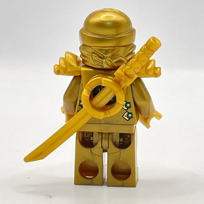 LEGO Lloyd (Golden Ninja), Ninjago, Minifigure, (njo0073) Cracked