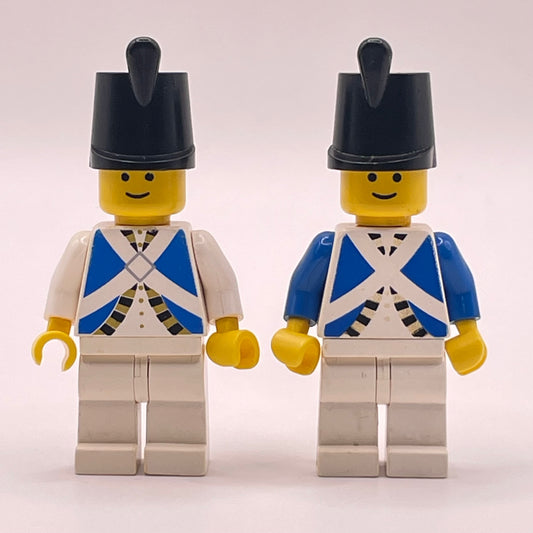 LEGO Imperial Soldier, Pirates, Minifigure, (2 Pack) Marked