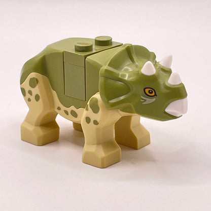 LEGO Baby Triceratops, Olive Green, Dinosaur, Animal (tricer05)