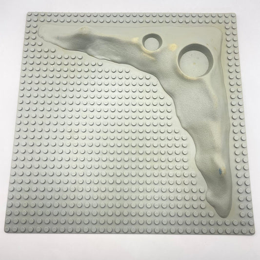 LEGO Moon Baseplate, Condition Fair, 32x32, 3947a,  (1 Piece)
