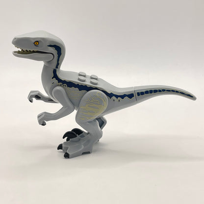 LEGO Velociraptor, Light Bluish Grey, Dinosaur (raptor14)