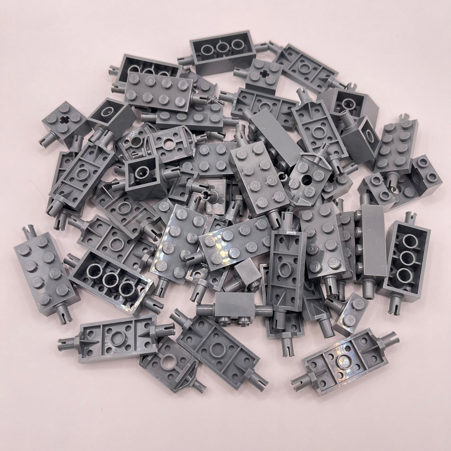 LEGO  Axles, Dark Bluish Grey, Approx. 100g