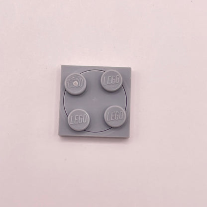 LEGO Light Bluish Grey on Light Bluish Grey, Turntable, 1 piece