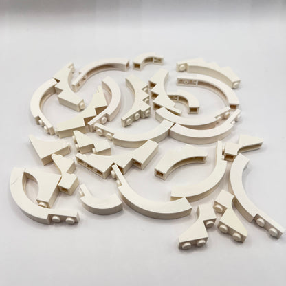 LEGO Arches and Building, White, Approx. 45g