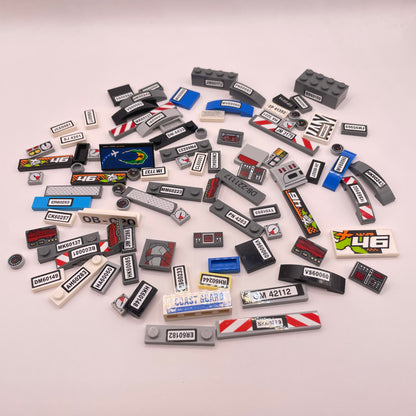 LEGO Prints and Stickers, vehicle, Approx. 40g