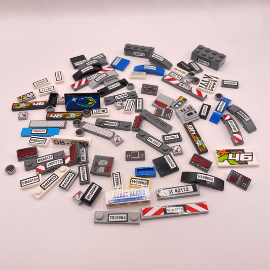LEGO Prints and Stickers, vehicle, Approx. 40g