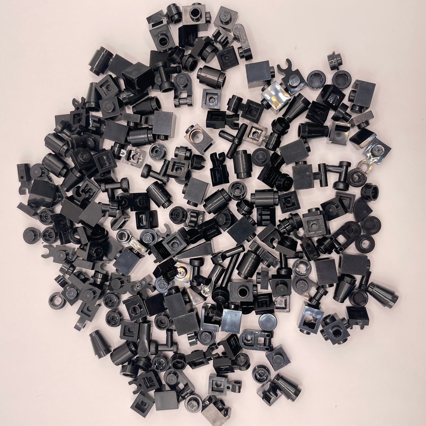 LEGO Greebling, Black, 250 pieces