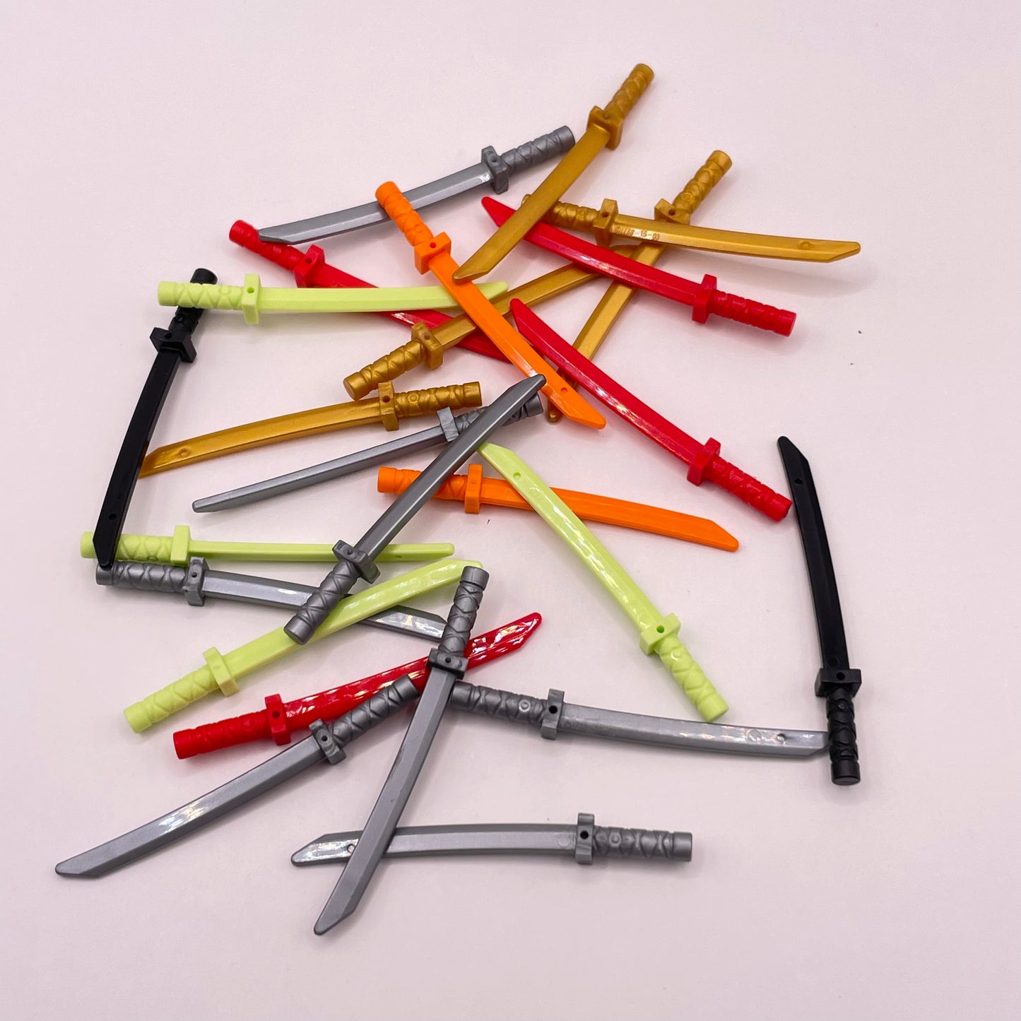 LEGO Katanas, Minifigure Accessories, 25 Pieces