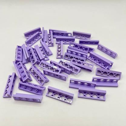 LEGO Lavender, Fence 1x4x1 Lattice, 40 Pieces