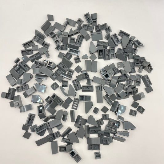 LEGO Slopes Tiny, Greebling, Dark Bluish Grey, Approx. 60g