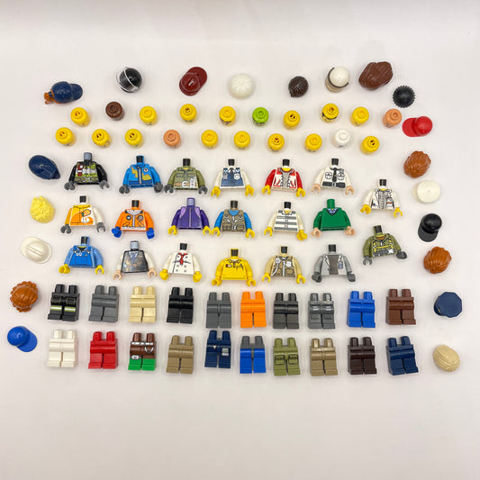 LEGO Build a Minifigure, Mix and Match City Figures, Set of 20