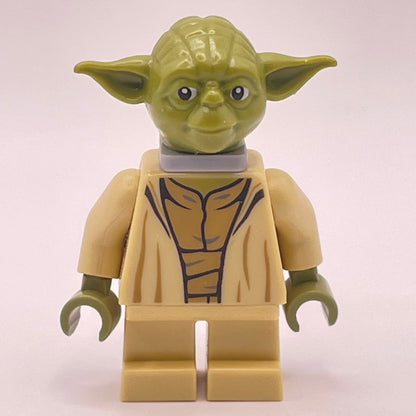 LEGO Yoda - Olive Green with Neck Bracket, Star Wars Minifigure (sw0471)