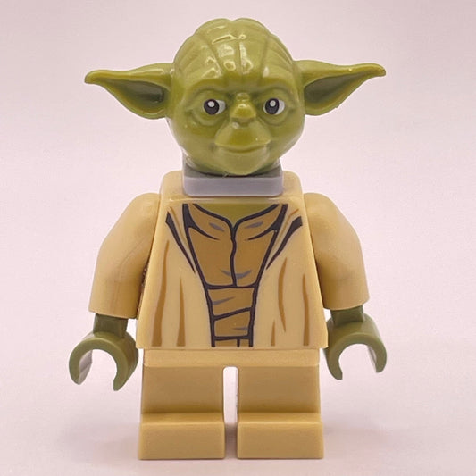 LEGO Yoda - Olive Green with Neck Bracket, Star Wars Minifigure (sw0471)